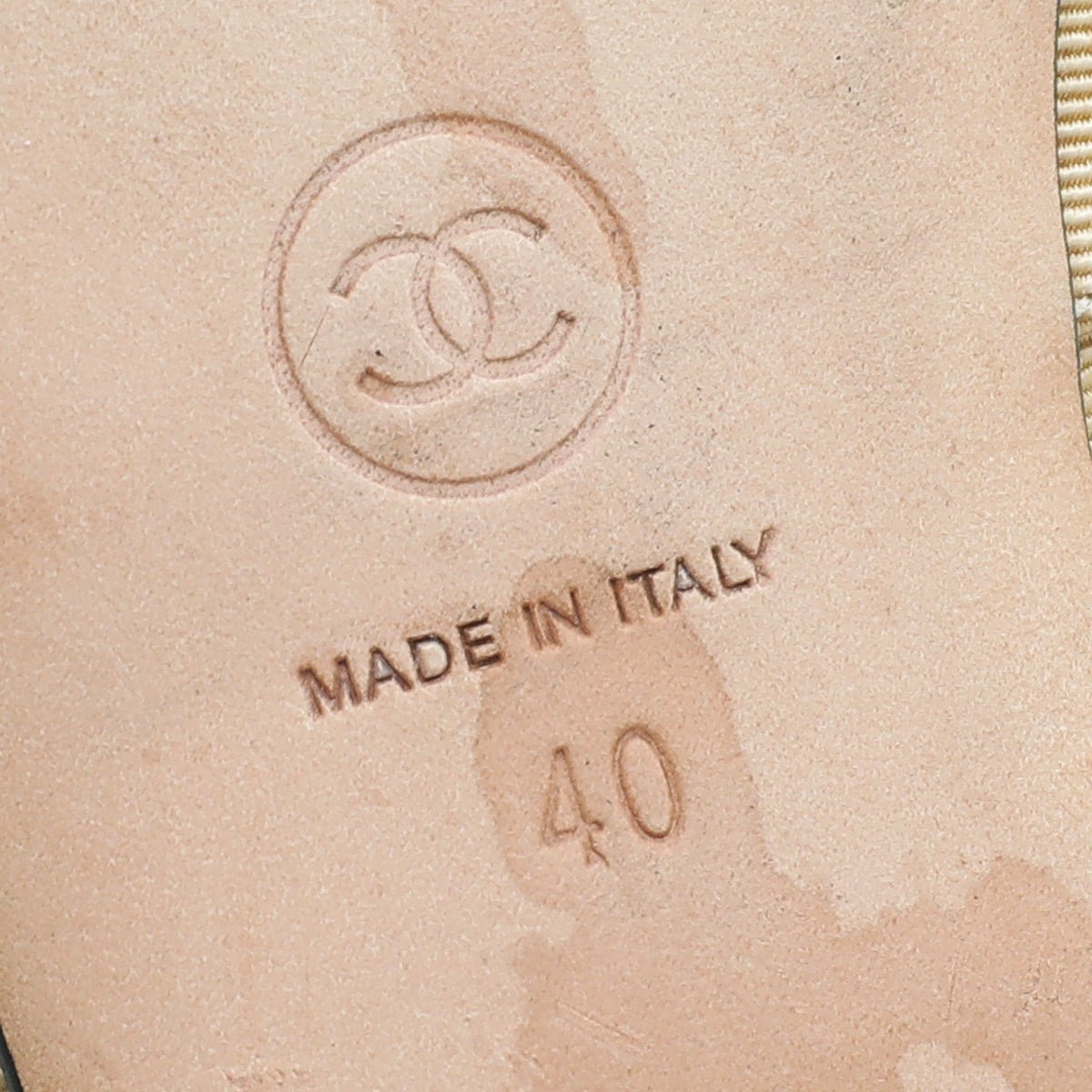 Chanel Bicolor CC Cap Toe Slingback Pump 40-Burberry-THE CLOSET