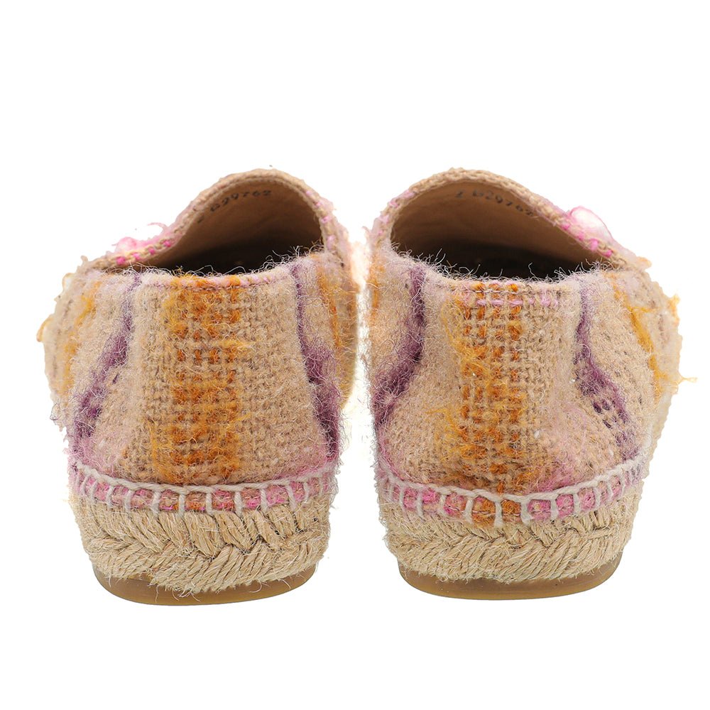 Chanel Bicolor CC Cap Toe Wool Espadrille 40-Chanel-THE CLOSET