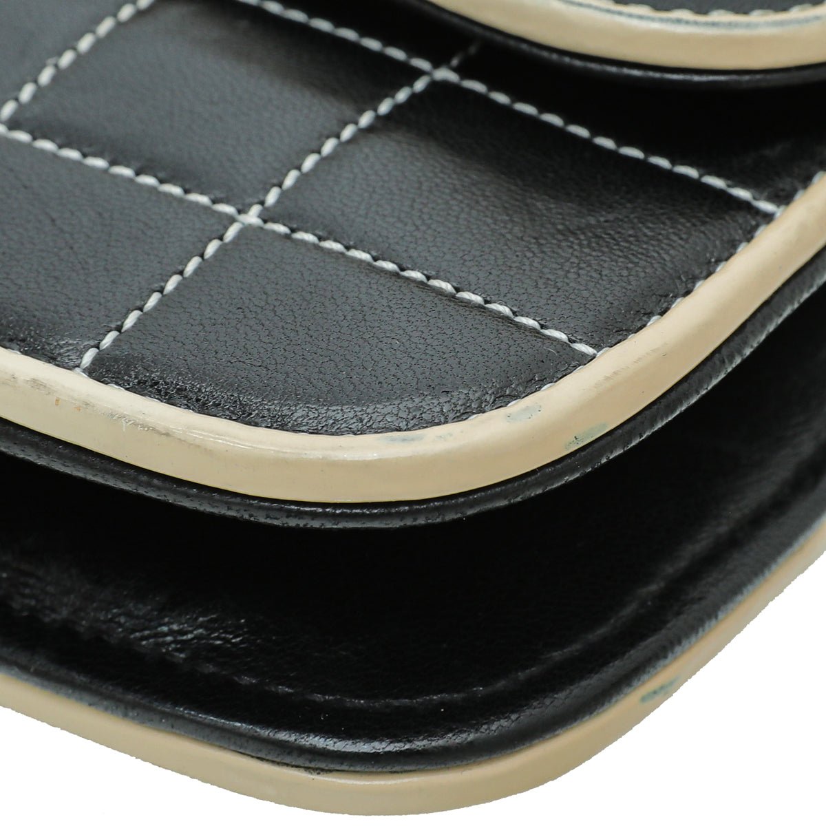 Chanel Bicolor CC Chocolate Bar Flap Chain Bag-Chanel-THE CLOSET