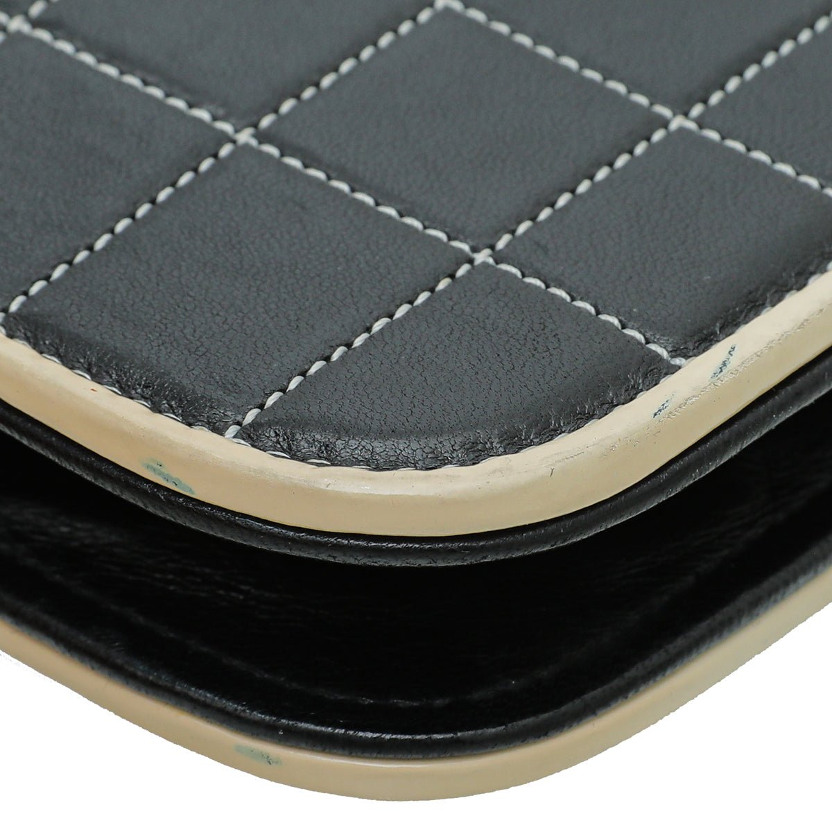 Chanel Bicolor CC Chocolate Bar Flap Chain Bag-Chanel-THE CLOSET