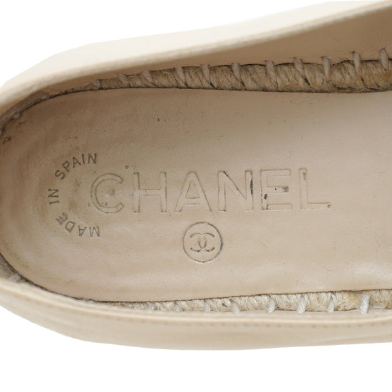 Chanel - Chanel Bicolor CC Espadrille 38 | The Closet