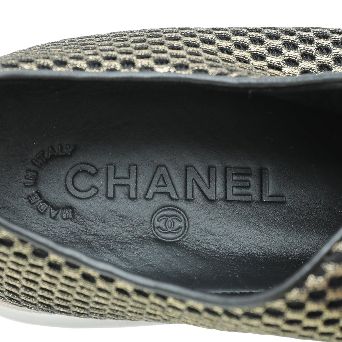 Chanel Bicolor CC Low Top Sneakers 37.5-Chanel-THE CLOSET