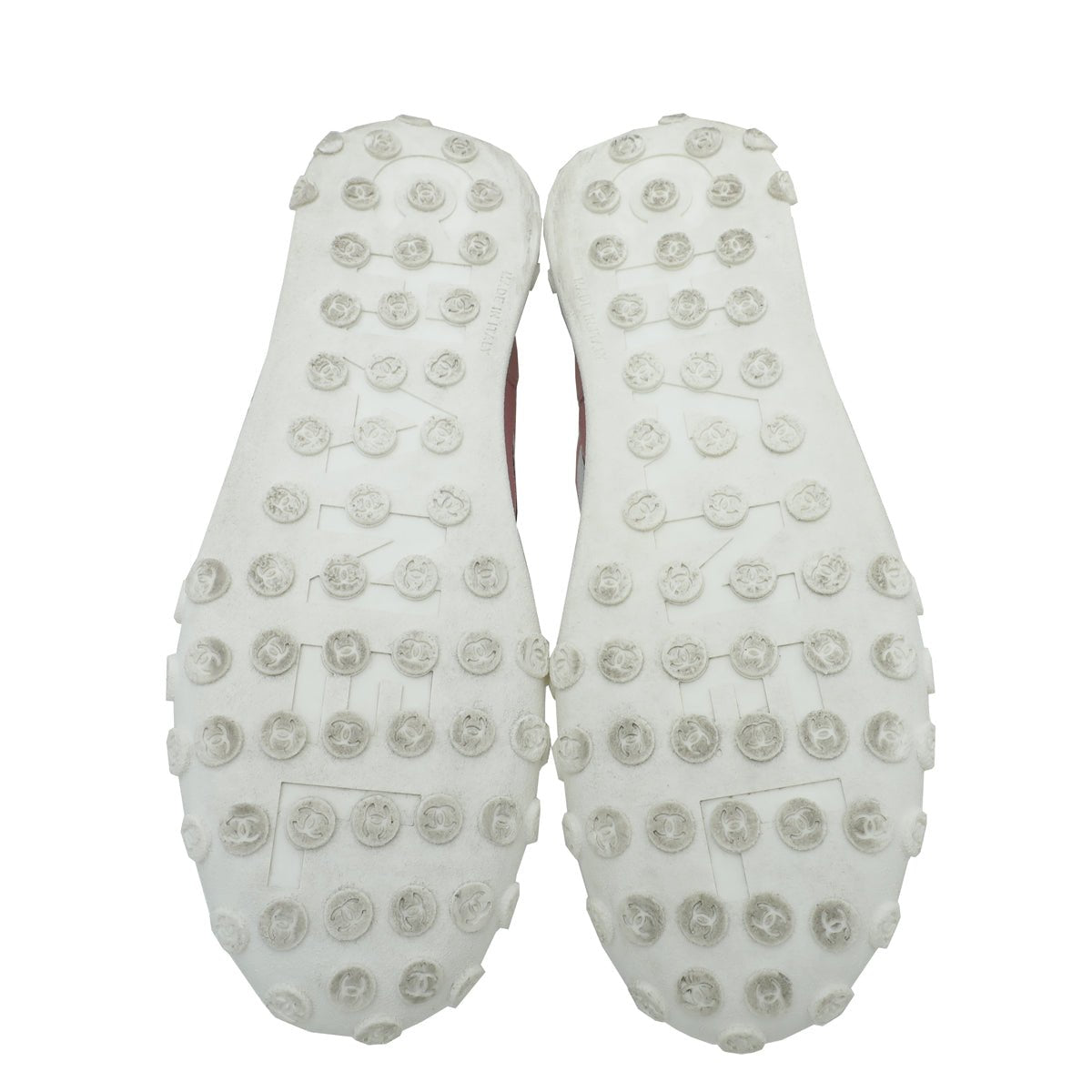 Chanel Bicolor CC Mesh Fabric Trainer Sneaker 39.5-Chanel-THE CLOSET