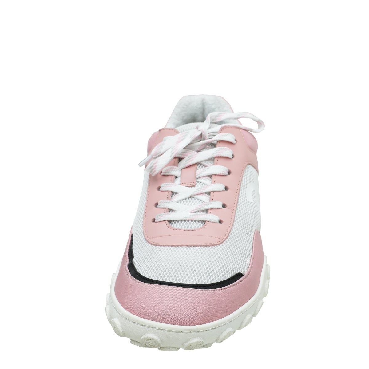 Chanel Bicolor CC Mesh Fabric Trainer Sneaker 39.5-Chanel-THE CLOSET