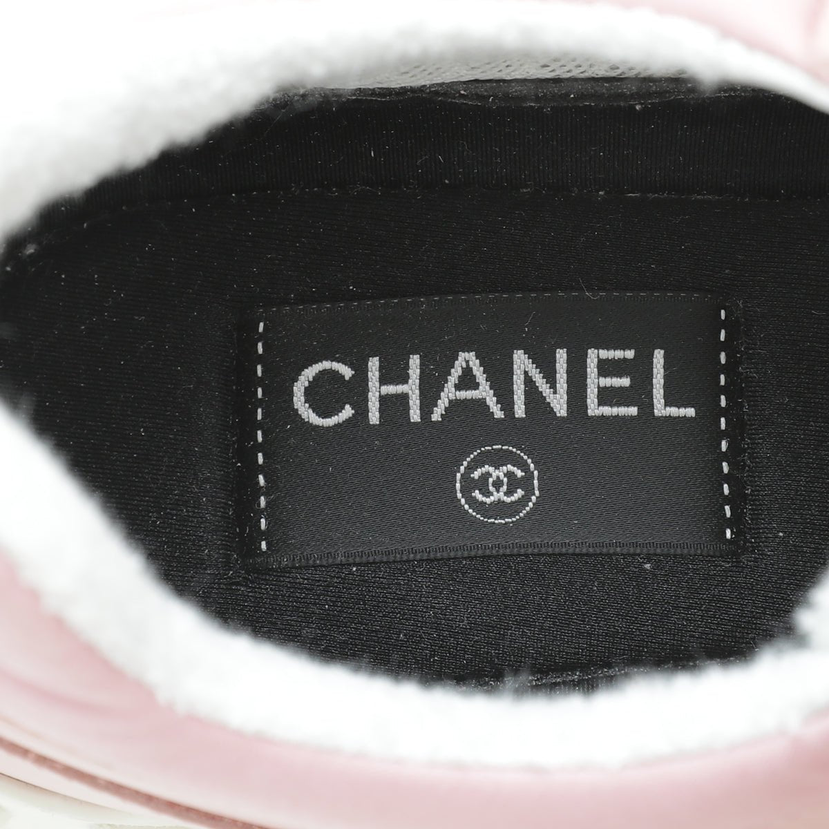 Chanel Bicolor CC Mesh Fabric Trainer Sneaker 39.5-Chanel-THE CLOSET
