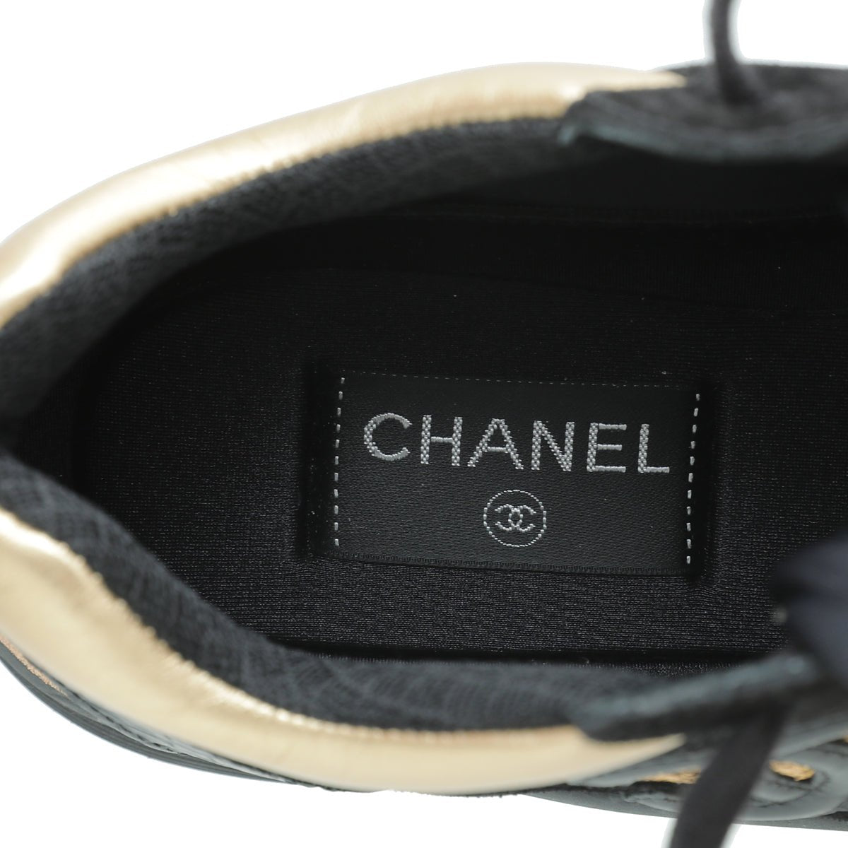 Chanel Bicolor CC Metallic Suede Sneaker 38-Chanel-THE CLOSET