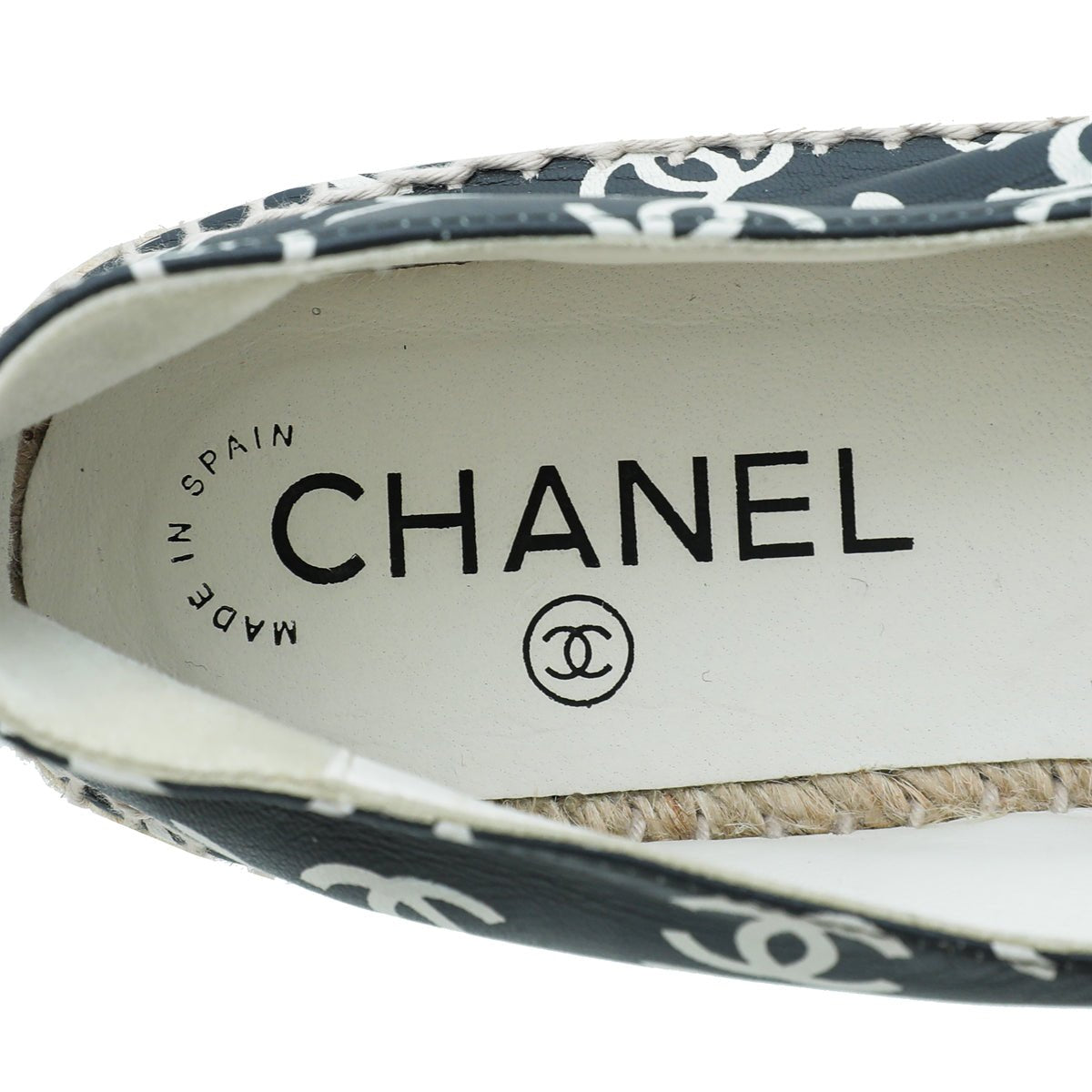 Chanel Bicolor CC Multi Print Espadrille 38-Chanel-THE CLOSET
