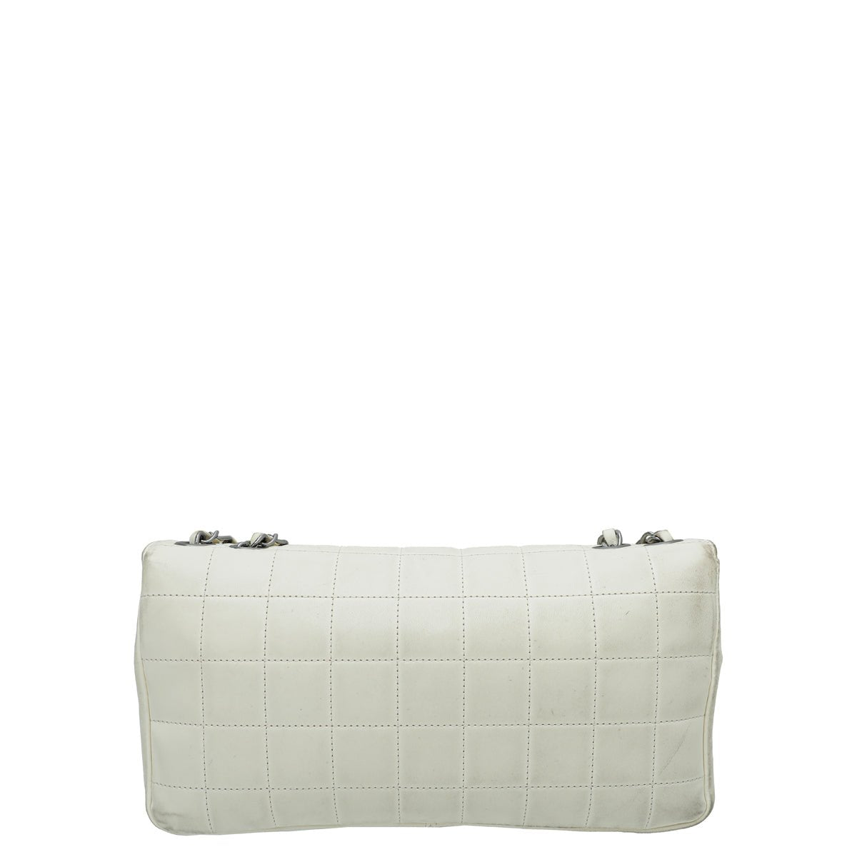 Chanel Bicolor Chocolate Bar Kiss Lock Flap Medium Bag-Chanel-THE CLOSET