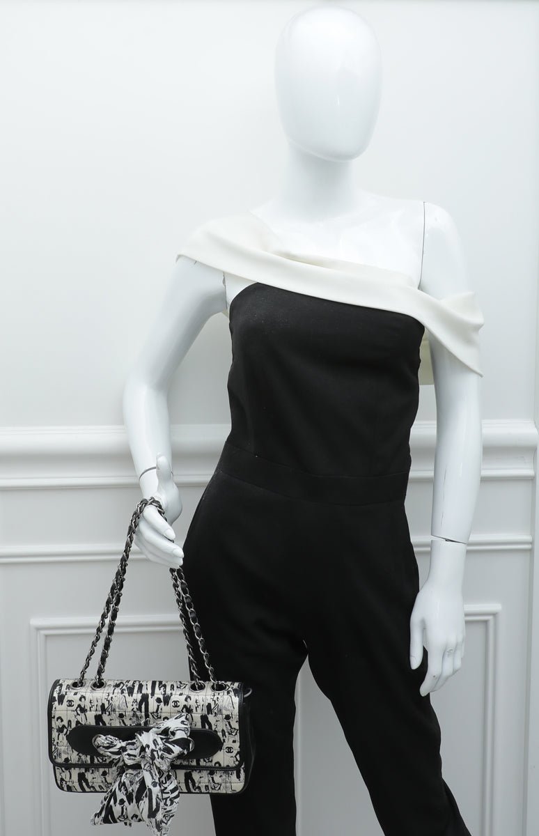 Chanel Bicolor Coco Mademoiselle Scarf Flap Bag-Chanel-THE CLOSET