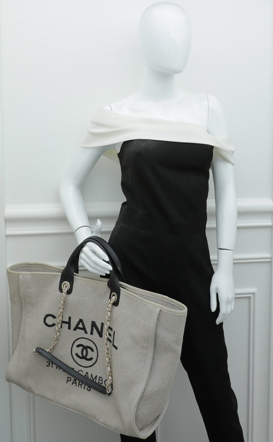 Chanel deuville, Dior book tote, LV on the go, Burberry tote