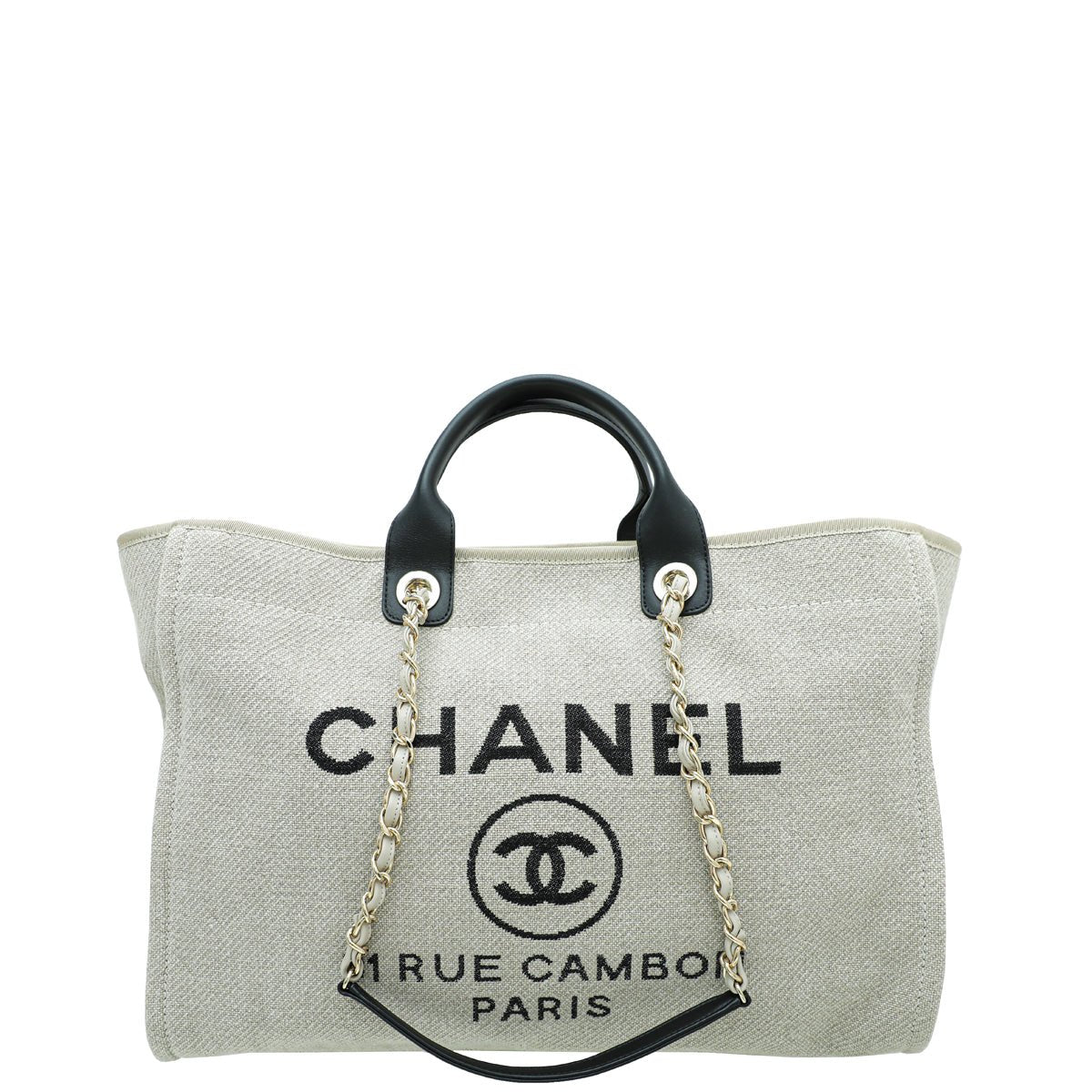Chanel Bicolor Deauville Tote Large Bag-Chanel-THE CLOSET
