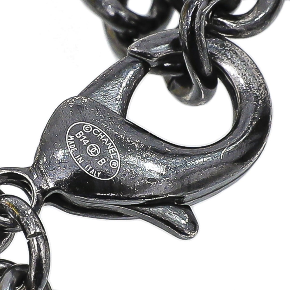 Chanel Bicolor Faux Pearl CC Logo Bracelet-Chanel-THE CLOSET