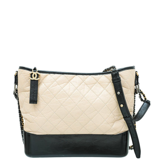 Chanel Gabrielle Hobo Bag Diamond Gabrielle Quilted Aged/Smooth