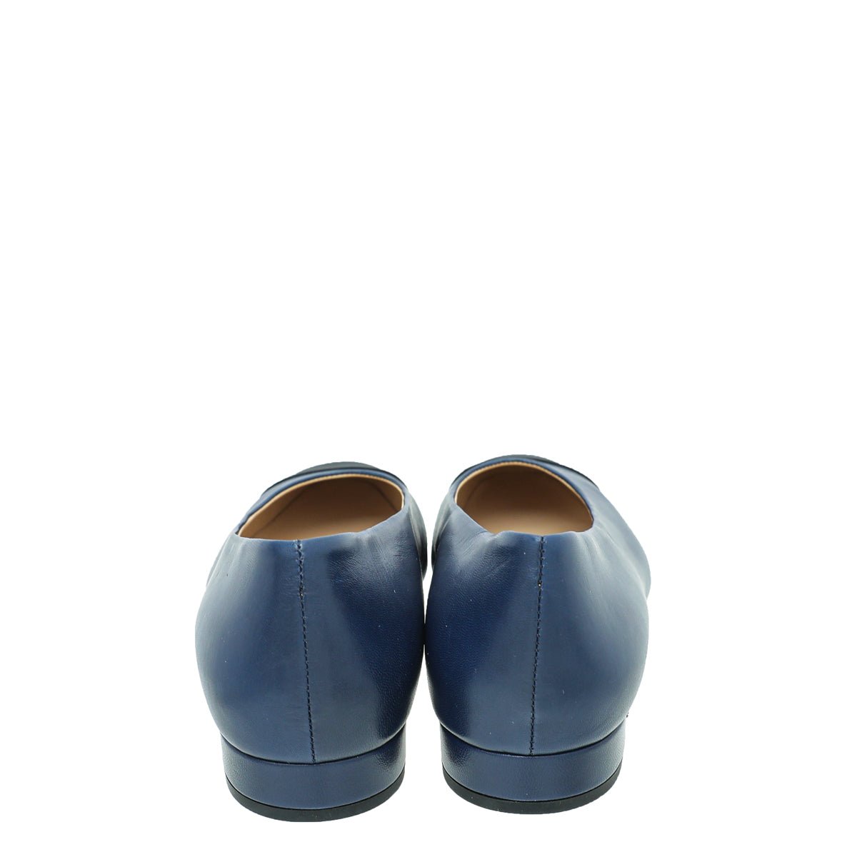 Chanel Bicolor Grosgrain Calf Ballet Flats 38-Chanel-THE CLOSET