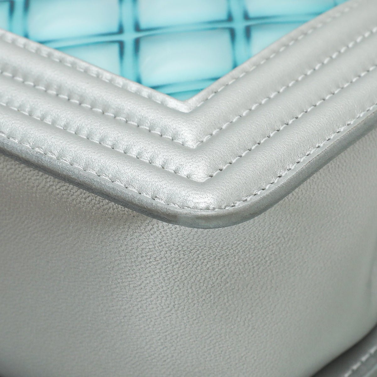 Chanel Bicolor Le Boy Metallic Small Bag-Chanel-THE CLOSET