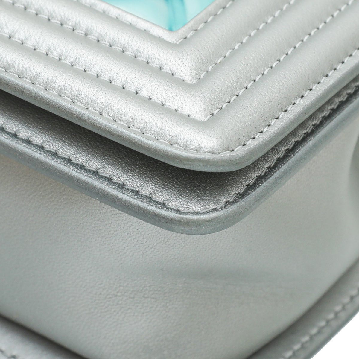 Chanel Bicolor Le Boy Metallic Small Bag-Chanel-THE CLOSET