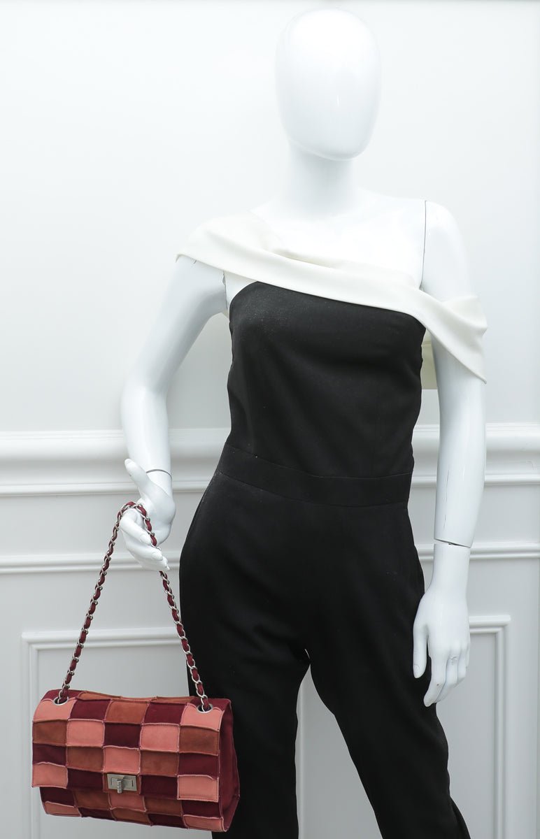 Chanel Bicolor Reissue Lock Patchwork Flap Bag-Chanel-THE CLOSET