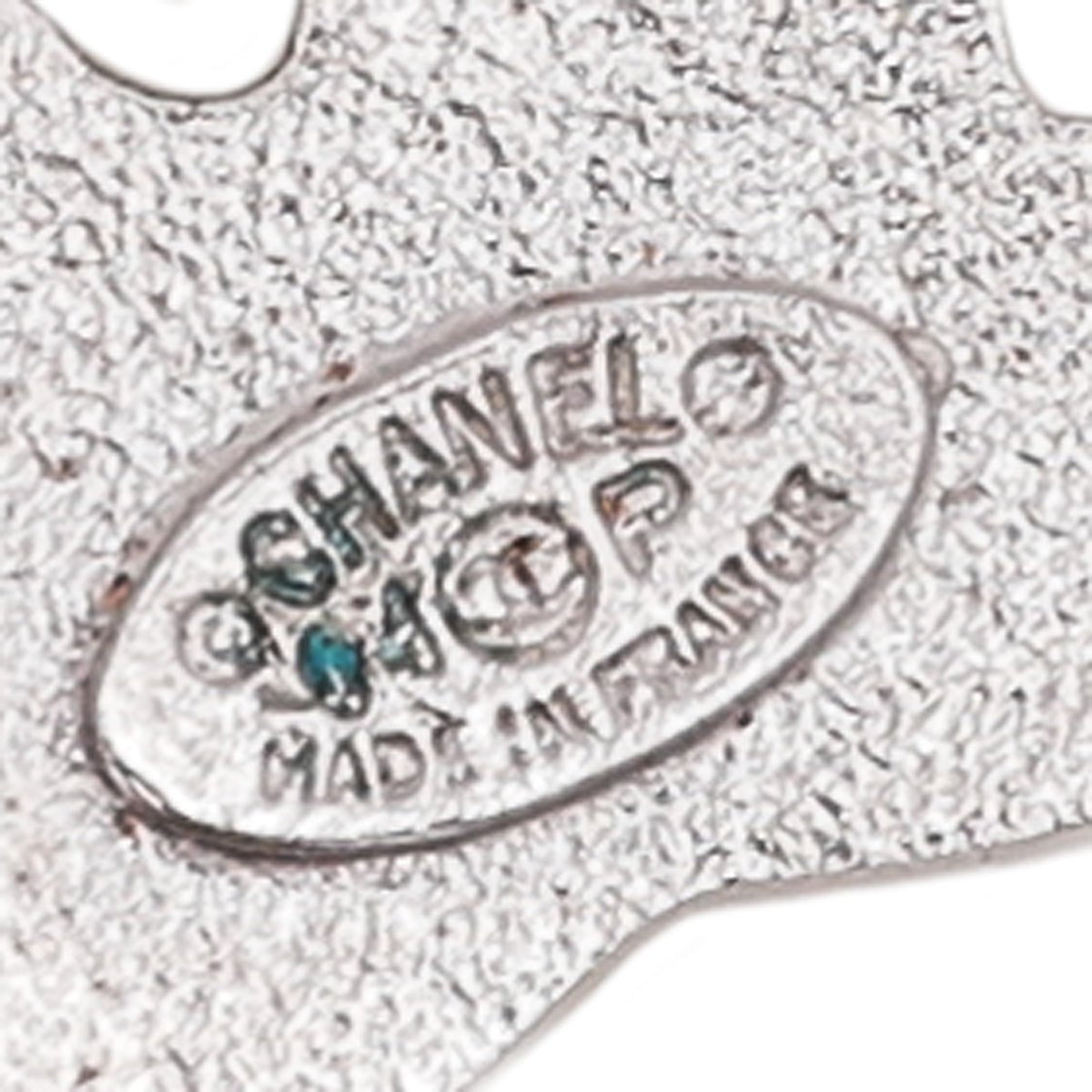 Chanel Bicolor Rhinestones Flower CC Enamel Brooch-Chanel-THE CLOSET