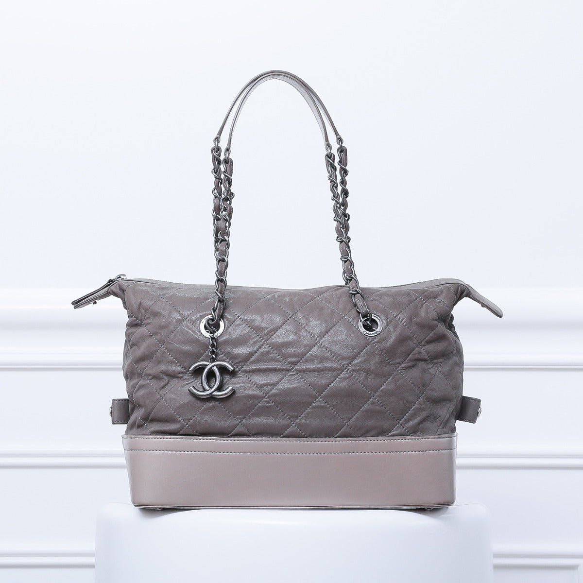 Chanel Bicolor Shopping Bag-Chanel-THE CLOSET