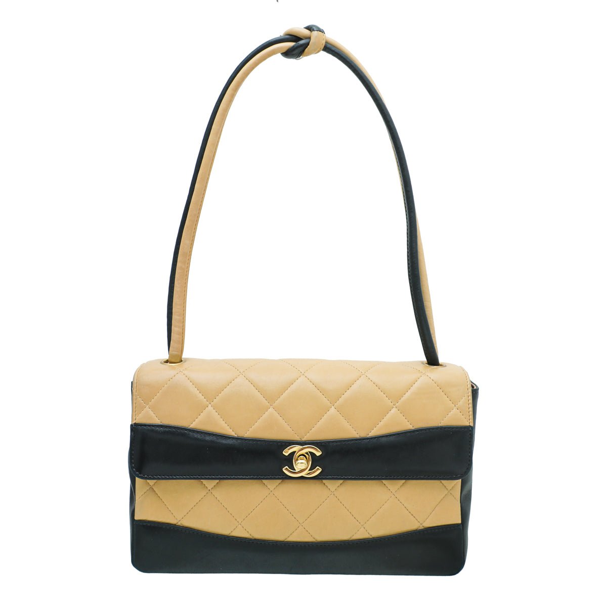 Chanel Bicolor Tie Knot Flap Bag-Chanel-THE CLOSET
