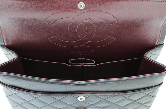 Chanel Black 2.55 Reissue Double Flap Crumpled 225 Bag – The Closet