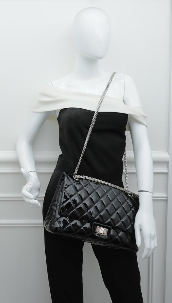 Chanel - Chanel Black 2.55 Reissue Flap 227 Bag | The Closet