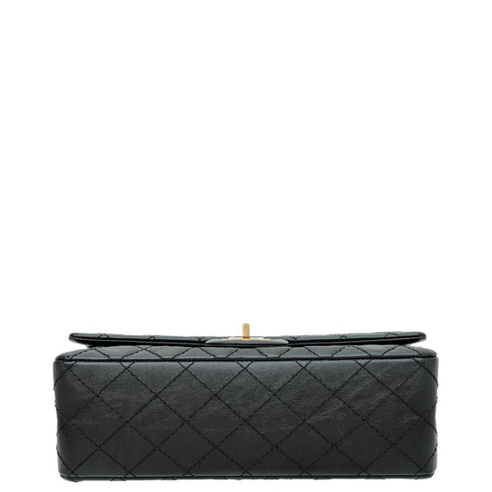 Chanel - Chanel Black Aged 2.55 Reissue Flap 225 Bag | The Closet