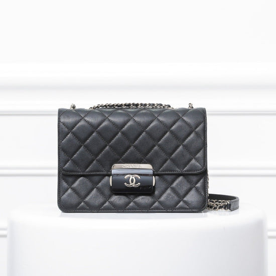 The Closet - Chanel Black Beauty Lock Flap | The Closet