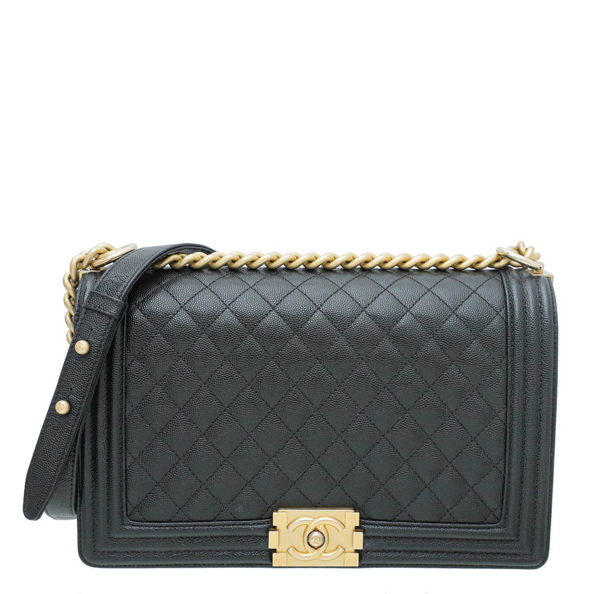 Chanel Black Boy New Medium Bag-Chanel-THE CLOSET