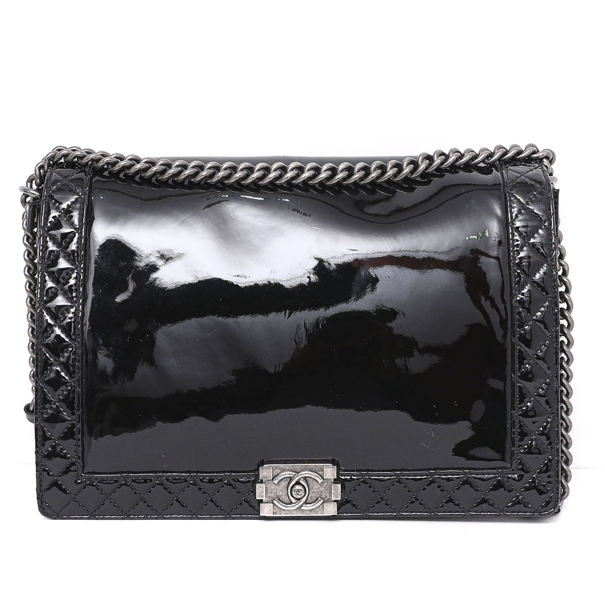 Chanel Black Boy shoulder Bag-Chanel-THE CLOSET
