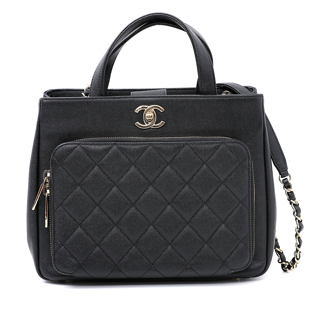 Chanel Black Business Affinity Shopping Bag-Chanel-THE CLOSET