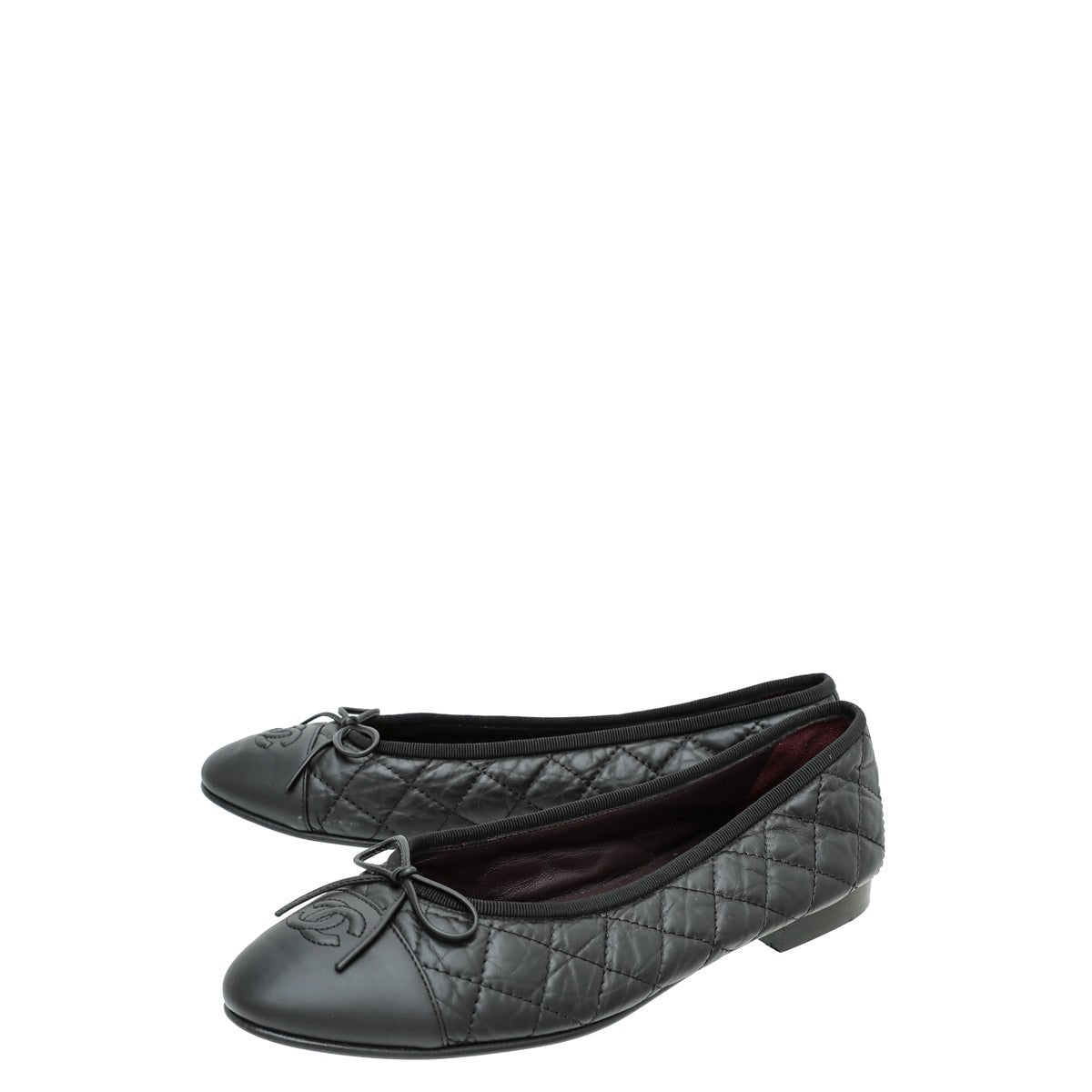 Chanel ballet flats 39.5 Clearance