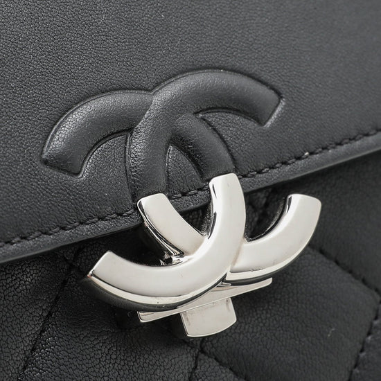 The Closet - Chanel Black CC Box Flap Bag | The Closet