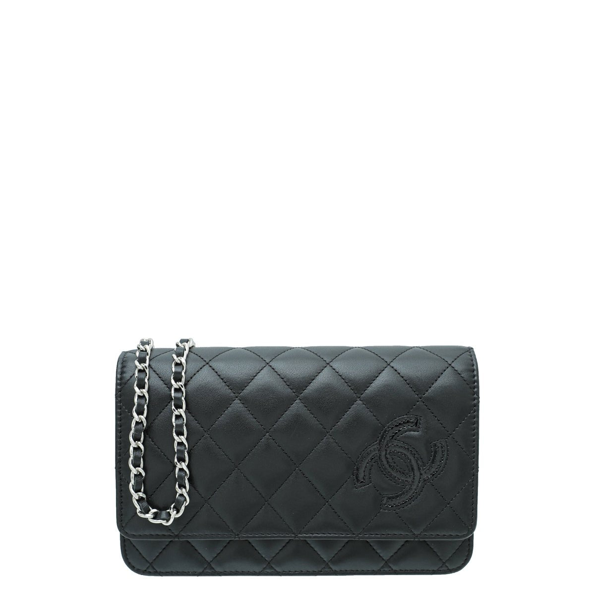 Chanel Black CC Cambon Wallet On Chain-Chanel-THE CLOSET