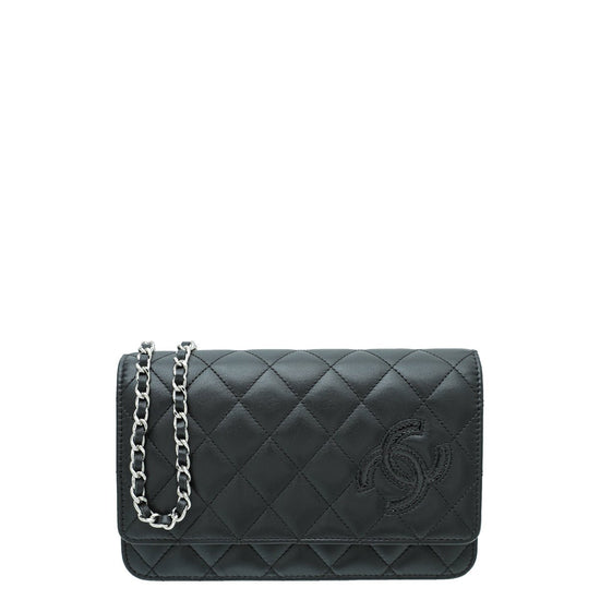 Chanel - Chanel Black CC Cambon Wallet On Chain | The Closet
