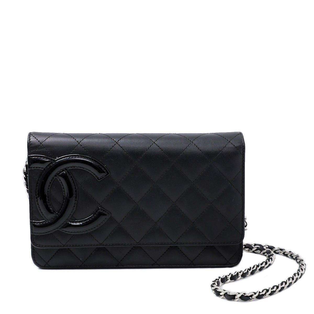 The Closet - Chanel Black CC Cambon Wallet On Chain | The Closet