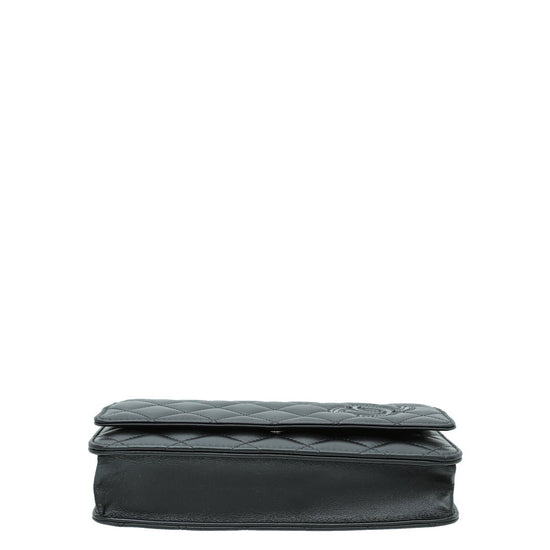 Chanel - Chanel Black CC Cambon Wallet On Chain | The Closet