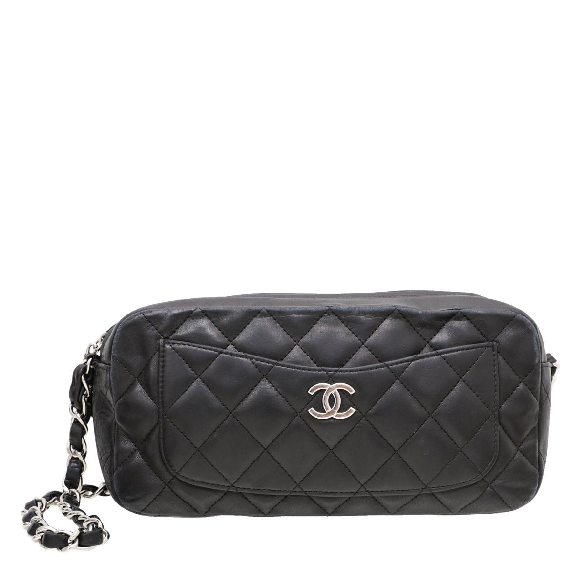 The Closet - Chanel Black CC Camera Bag | The Closet