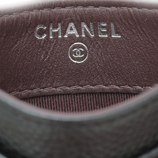 Chanel Black CC Classic Card Holder – The Closet