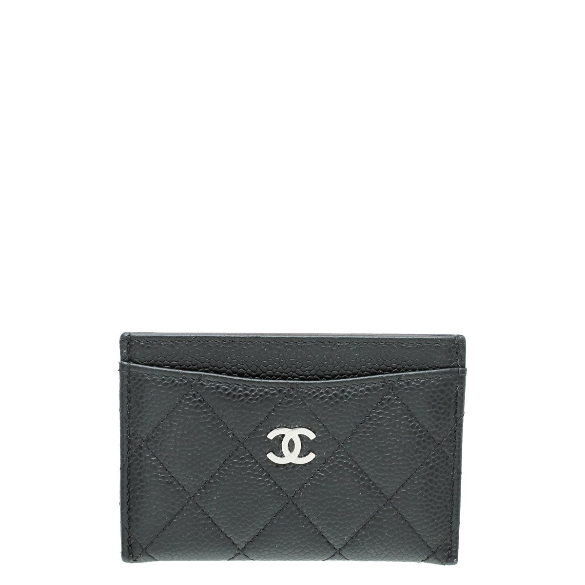 Chanel Black CC Classic Card Holder-Chanel-THE CLOSET