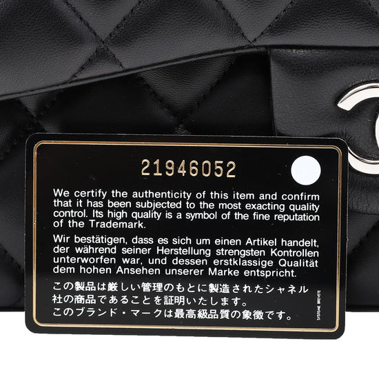 The Closet - Chanel Black CC Classic Double Flap Bag | The Closet