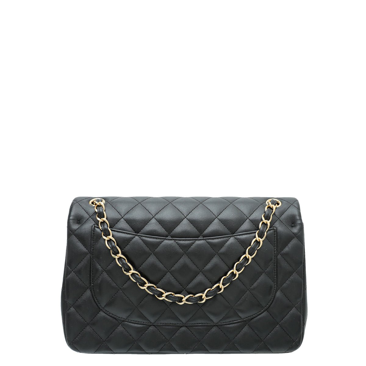 Chanel Black CC Classic Double Flap Jumbo Bag-Chanel-THE CLOSET