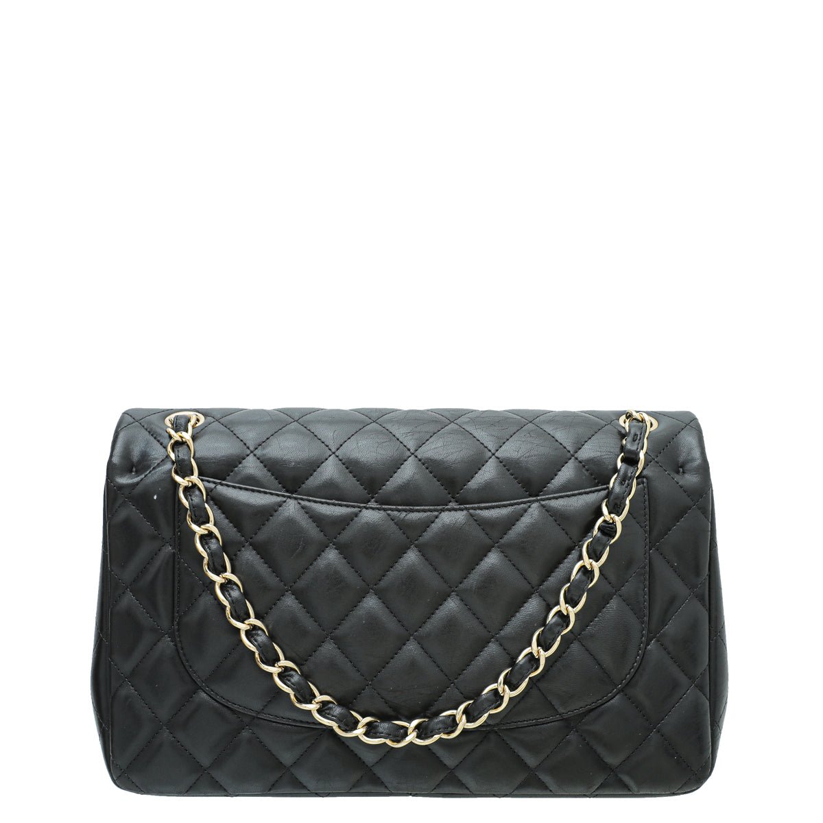 Chanel Black CC Classic Double Flap Jumbo Bag-Chanel-THE CLOSET
