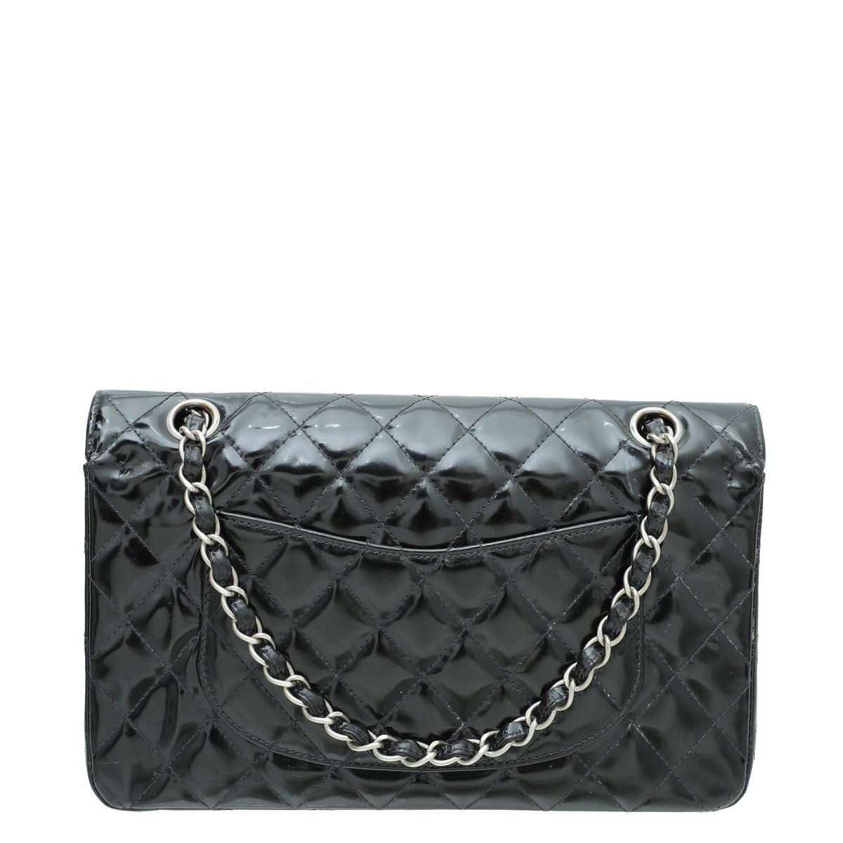 Chanel Black CC Classic Double Flap Medium Bag-Chanel-THE CLOSET