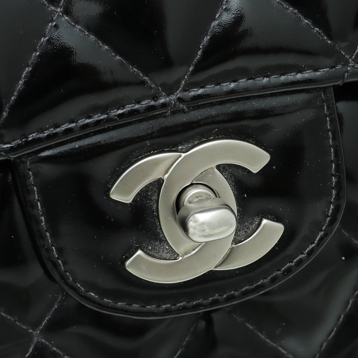 Chanel - Chanel Black CC Classic Double Flap Medium Bag | The Closet