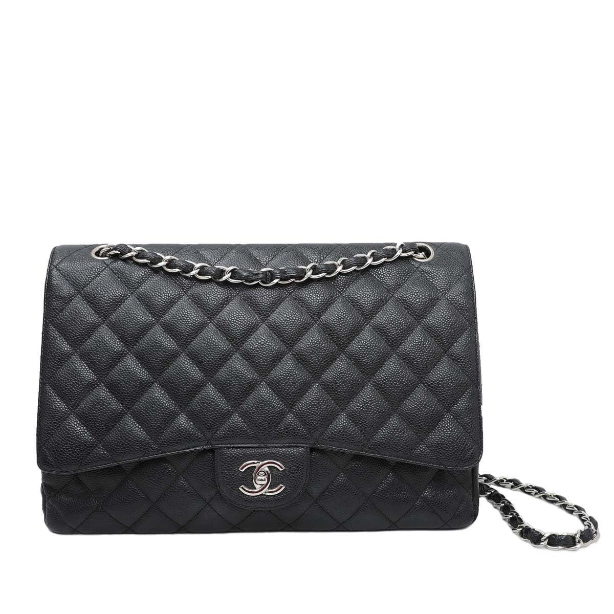 The Closet - Chanel Black CC Classic Single Flap Bag | The Closet