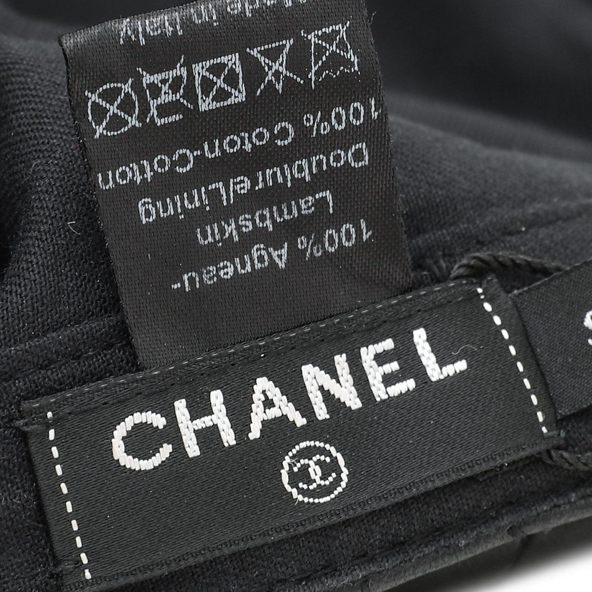 Chanel Black Quilted Baseball Hat Small-Chanel-THE CLOSET