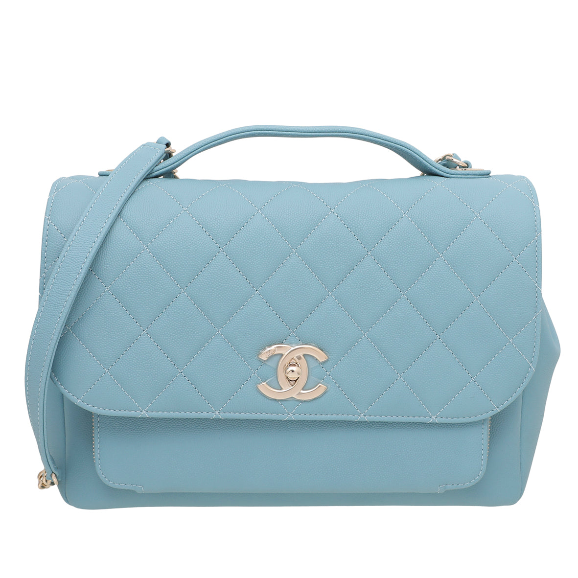 Chanel Light Blue Business Affinity Large Bag-Chanel-THE CLOSET