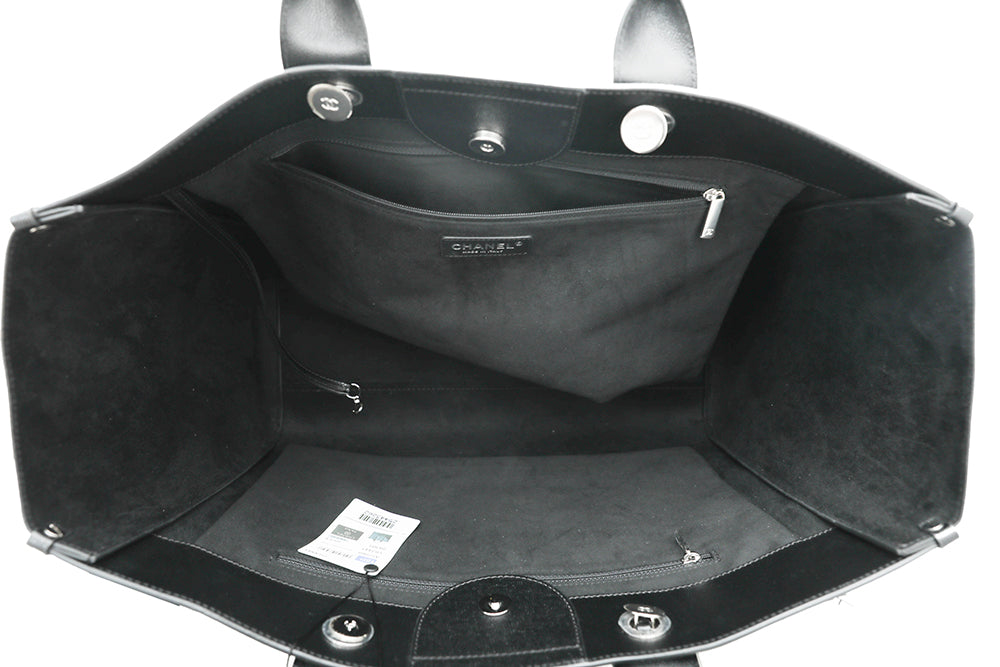 Chanel Black CC Deauville Studded Bag-Chanel-THE CLOSET