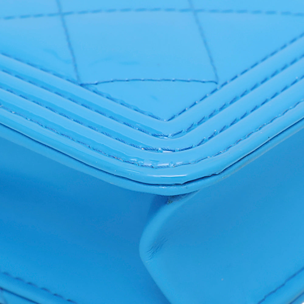 Chanel Blue Boy Wallet on Chain Small-Chanel-THE CLOSET